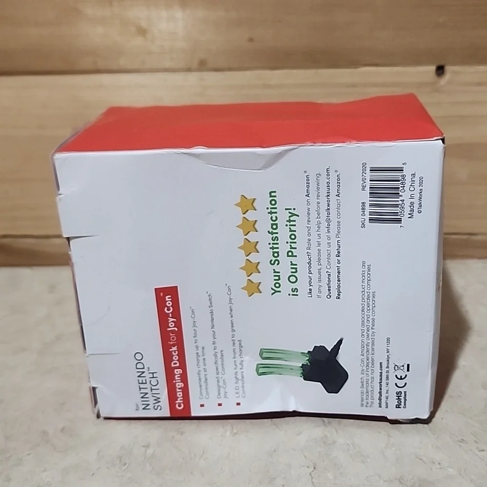 Nintendo box damaged